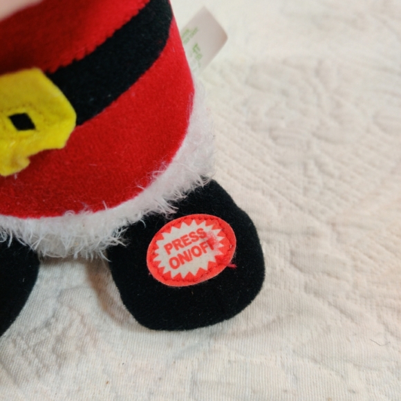 Sound And Light Animatronics Rare Vintage Saxophone Santa W Reindeer Ears 1985 - Picture 5 of 12